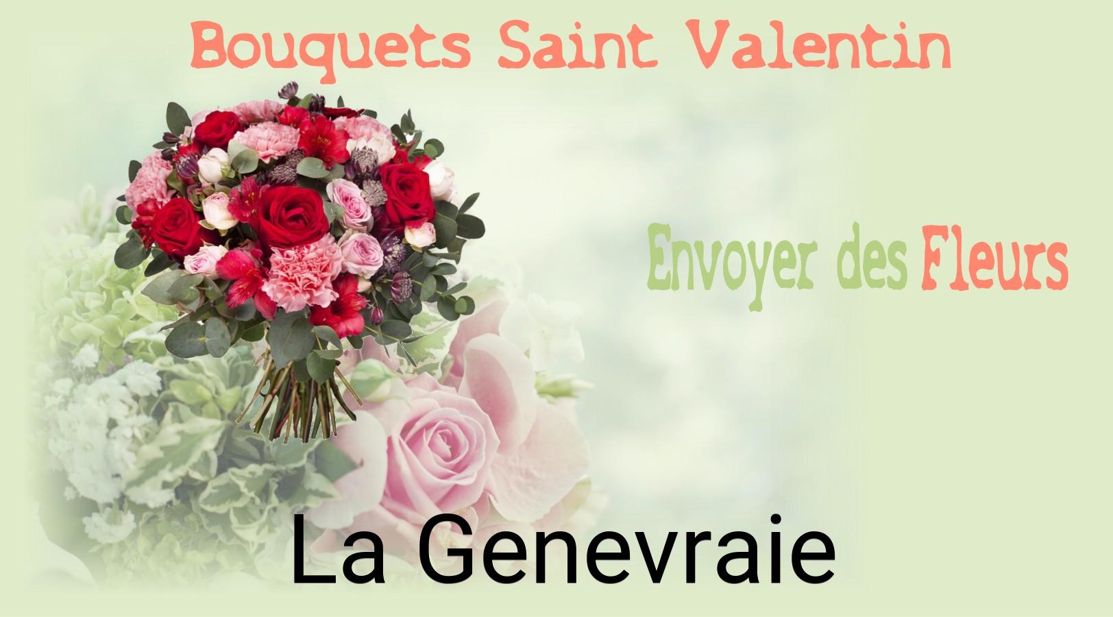 Roses de Saint-Valentin livrées à La Genevraie